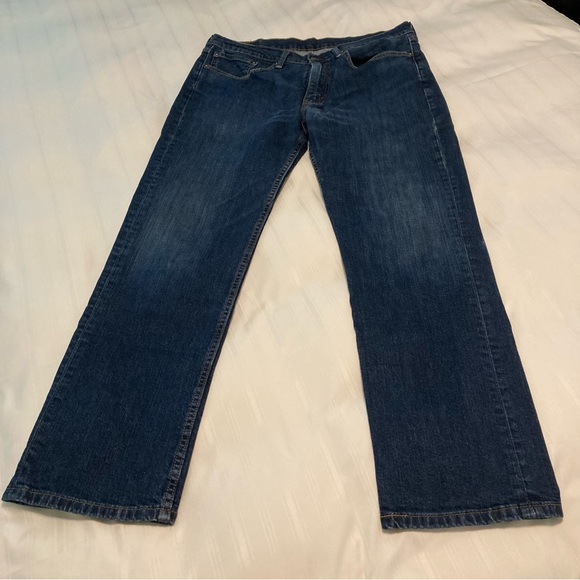 Vintage Levi’s Mens 514 Jeans 34 X 30 Straight Leg Medium Wash - Picture 3 of 10